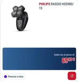 Trony PHILIPS RASOIO HS5980/15 offerta