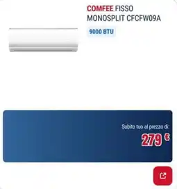 Trony COMFEE FISSO MONOSPLIT CFCFW09A offerta
