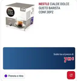 Trony Nestle Cialde Dolce Gusto Barista offerta