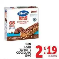 Deco Supermercati Hero Light Barrette Cioccolato offerta