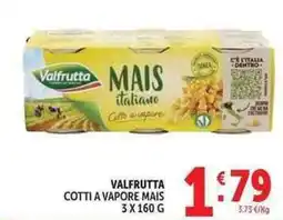 Deco Supermercati Valfrutta Mais italiano offerta