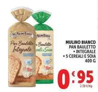 Deco Supermercati MULINO BIANCO PAN BAULETTO INTEGRALE offerta