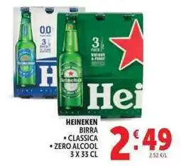 Deco Supermercati HEINEKEN BIRRA CLASSICA ZERO ALCOOL offerta