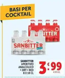 Deco Supermercati SANBITTER APERITIVO ANALCOLICO offerta