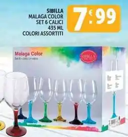 Deco Supermercati SIBILLA MALAGA COLOR offerta