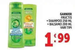 Deco Supermercati GARNIER FRUCTIS offerta