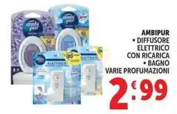 Deco Supermercati AMBIPUR DIFFUSORE ELETTRICO CON RICARICA offerta
