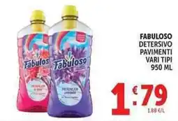 Deco Supermercati Fabuloso Detersivo Pavimenti offerta