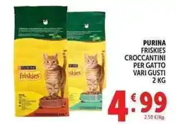 Deco Supermercati Purina Friskies Croccantini per Gatto offerta
