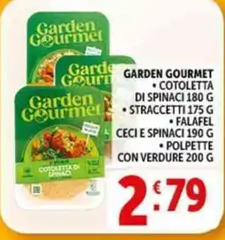 Deco Supermercati Garden Gourmet offerta