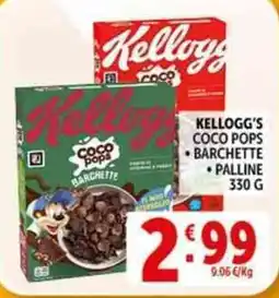 Deco Supermercati Kellogg's Coco Pops Barchette offerta