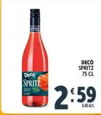 Deco Supermercati Decò Spritz offerta