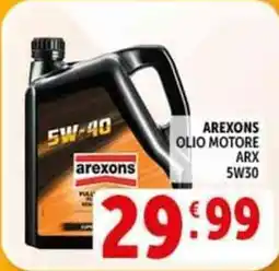 Deco Supermercati AREXONS OLIO MOTORE ARX 5W30 offerta