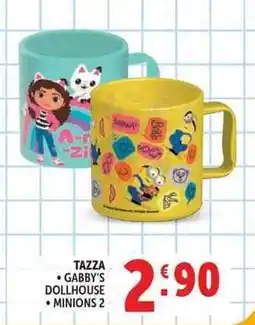 Deco Supermercati Tazza GABBY'S DOLLHOUSE MINIONS 2 offerta