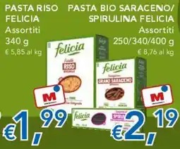 Migross Supermercati e Market Pasta Riso Felicia offerta