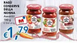 Migross Supermercati e Market Ragù conserve della nonna offerta