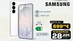 Euronics SAMSUNG Galaxy S26 offerta