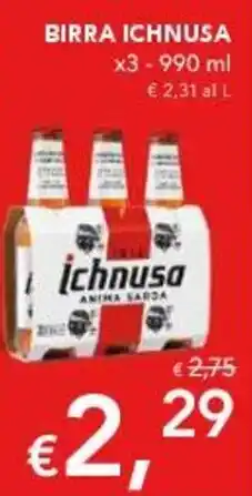 Migross Supermercati e Market Birra Ichnusa offerta