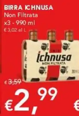 Migross Supermercati e Market Birra Ichnusa offerta