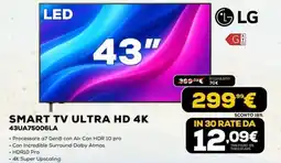 Euronics LG SMART TV ULTRA HD 4K offerta
