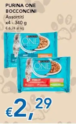Migross Supermercati e Market PURINA ONE BOCCONCINI offerta