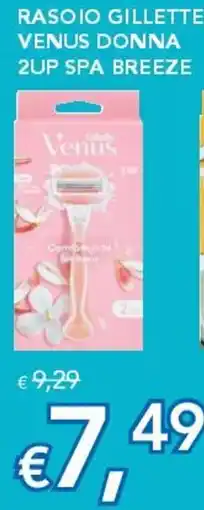Migross Supermercati e Market Rasoio Gillette Venus Donna 2UP SPA Breeze offerta