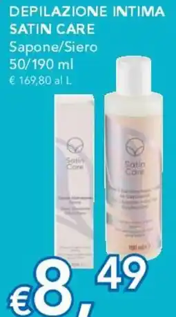 Migross Supermercati e Market Depilazione Intima Satin Care offerta