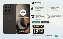 Euronics moto g77 offerta