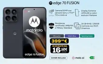 Euronics motorola edge 70 fusion offerta