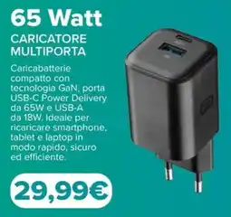 Euronics Caricatore Multiporta offerta