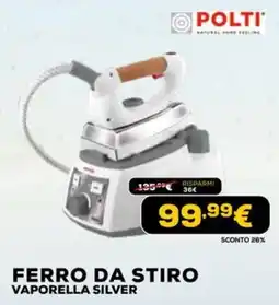Euronics FERRO DA STIRO VAPORELLA SILVER offerta