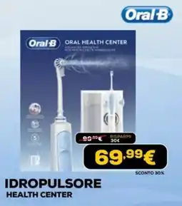 Euronics Oral-B IDROPULSORE HEALTH CENTER offerta