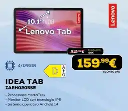 Euronics Lenovo Idea Tab offerta