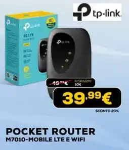 Euronics tp-link POCKET ROUTER offerta
