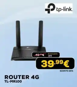 Euronics tp-link ROUTER 4G offerta