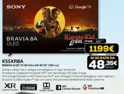Euronics SONY BRAVIA 8A OLED offerta