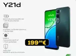 Euronics vivo Y21d offerta