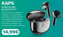 Euronics KAPS AURICOLARI BLUETOOTH® offerta