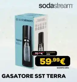 Euronics sodastream GASATORE SST TERRA offerta