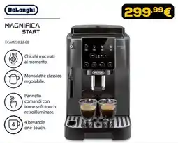 Euronics DeLonghi Magnifica Start offerta