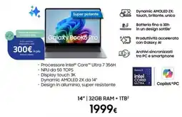 Euronics Samsung Galaxy Book6 Pro offerta