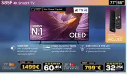 Euronics S85F 4K Smart TV offerta