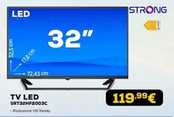 Euronics STRONG TV LED offerta