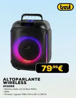 Euronics trevi ALTOPARLANT WIRELESS offerta