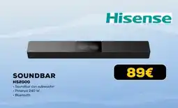 Euronics Hisense SOUNDBAR HS2000 offerta