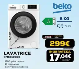 Euronics LAVATRICE BEKO offerta