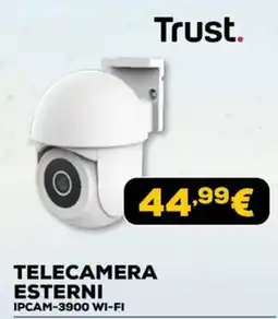 Euronics Trust TELECAMERA ESTERNI IPCAM-3900 WI-FI offerta