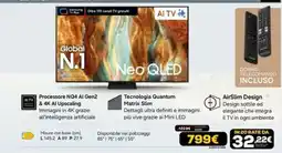 Euronics Neo QLED AI TV offerta