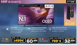 Euronics S85F 4K Smart TV offerta