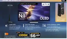 Euronics Samsung 39UF 4K Smart TV offerta